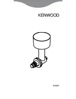 Preview for 1 page of Kenwood A941 Manual