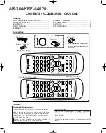 Preview for 2 page of Kenwood AR-304 Service Manual