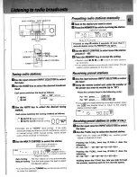 Предварительный просмотр 13 страницы Kenwood AR-404 Instruction Manual