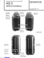 Preview for 1 page of Kenwood AS-3 Service Manual