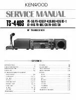 Kenwood AT-440 Service Manual preview