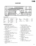 Предварительный просмотр 89 страницы Kenwood AT-440 Service Manual