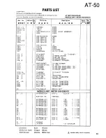 Предварительный просмотр 13 страницы Kenwood AT-50 Service Manual