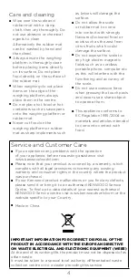 Preview for 4 page of Kenwood AT850 Instructions Manual