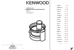 Preview for 1 page of Kenwood AWFPATJE Instructions Manual