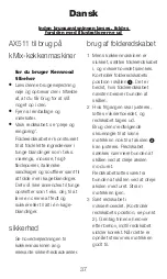 Preview for 37 page of Kenwood AX511 Instructions Manual