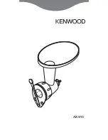 Preview for 2 page of Kenwood AX910 Instructions Manual