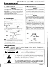 Предварительный просмотр 3 страницы Kenwood B60-0763-00 Instruction Manual