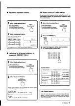 Предварительный просмотр 19 страницы Kenwood B60-0763-00 Instruction Manual