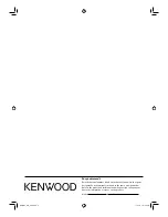 Preview for 64 page of Kenwood BDR-A7 Instruction Manual