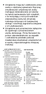 Предварительный просмотр 107 страницы Kenwood BL220 Series Instructions Manual