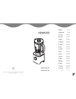 Preview for 1 page of Kenwood BL620 series Manual