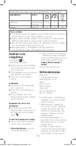 Preview for 54 page of Kenwood Blend-X Fresh BLP41.A0GO Instructions Manual