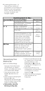 Предварительный просмотр 28 страницы Kenwood BLP30 Instructions Manual