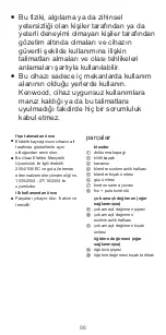 Предварительный просмотр 86 страницы Kenwood BLP30 Instructions Manual