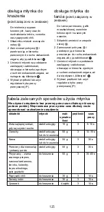 Предварительный просмотр 125 страницы Kenwood BLP40 Instructions Manual