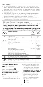 Preview for 6 page of Kenwood BLP41 Instructions Manual