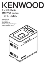 Kenwood BM25 Instructions Manual preview