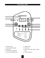 Preview for 9 page of Kenwood BM300 series Instructions/Recipe Book