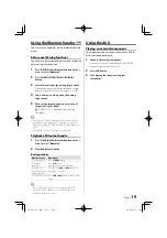 Preview for 19 page of Kenwood C-313 Instruction Manual