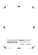 Preview for 28 page of Kenwood C-313 Instruction Manual