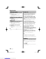 Preview for 14 page of Kenwood C-717DV Instruction Manual