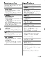Предварительный просмотр 11 страницы Kenwood C-BX3 Instruction Manual