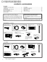 Предварительный просмотр 2 страницы Kenwood C-V100 Service Manual