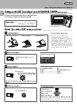 Предварительный просмотр 12 страницы Kenwood C-V301 Instruction Manual