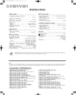 Предварительный просмотр 22 страницы Kenwood C-V301 Service Manual