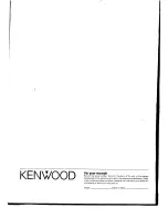 Предварительный просмотр 56 страницы Kenwood C-V500 Instruction Manual