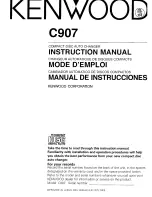 Kenwood C907 Instruction Manual preview