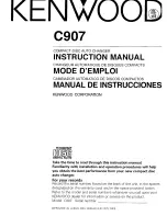 Kenwood C907 Instruction Manual предпросмотр