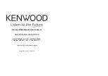 Предварительный просмотр 1 страницы Kenwood CAW-RN7400 Manual