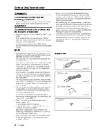 Предварительный просмотр 2 страницы Kenwood CCD-900 Instruction Manual