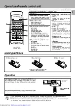 Preview for 9 page of Kenwood CD-224M Instruction Manual