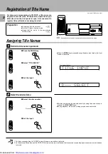 Preview for 20 page of Kenwood CD-224M Instruction Manual