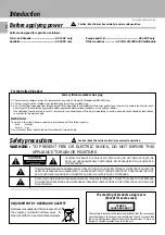 Preview for 2 page of Kenwood CD-2280M Instruction Manual