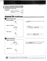 Предварительный просмотр 20 страницы Kenwood CD-324M Instruction Manual