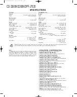 Предварительный просмотр 28 страницы Kenwood CD-3260M Service Manual