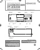 Kenwood CD-423M Service Manual preview