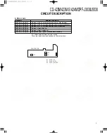 Предварительный просмотр 7 страницы Kenwood CD-423M Service Manual