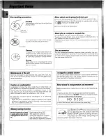 Preview for 34 page of Kenwood CD-424M Instruction Manual