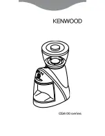 Preview for 2 page of Kenwood CG600 series User Manual