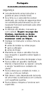 Предварительный просмотр 30 страницы Kenwood CH180A series Instructions Manual