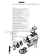 Предварительный просмотр 12 страницы Kenwood Chef and Major KM007 series User Manual