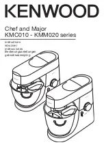 Kenwood Chef and Major KMC010 series Instructions Manual предпросмотр