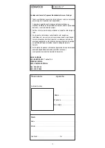 Предварительный просмотр 73 страницы Kenwood Chef and Major KMC010 series Instructions Manual