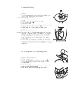 Preview for 8 page of Kenwood Chef KM030 series Instructions Manual