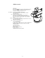 Предварительный просмотр 109 страницы Kenwood Chef KM200 Instructions Manual